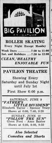 Pavillion Theatre - Old Ad From James Thompson